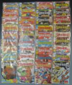 Over 30 Marvel The Super-Heroes comics various numbers from 1-48.