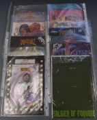 Rock and Pop comics including Rolling Stones, Sex Pistols, The Doors, Clapton, ACDC, Guns N'