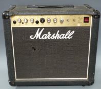 Marshall 75 guitar amplifier with reverb