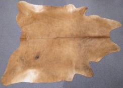 Cow hide rug, length 250cm
