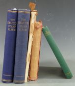 Two Grafton loose leaf stamp albums and two other albums of all world stamps