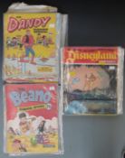 Approximately 70 vintage children's comics / magazines including Disneyland, The Beano and The Dandy