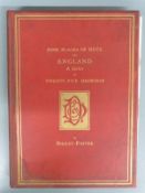 Birket Foster Some Places of Note in England A Series of Twenty-Five Drawings with Short