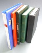 Five stockbooks Commonwealth stamps, all periods