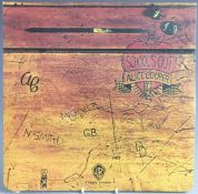 Alice Cooper - School's Out (K56009) desktop with panties, green label A1/B1, record and cover