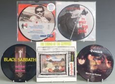 Approximately 40 picture disc singles including Bruce Springsteen, Abba, Black Sabbath and Michael