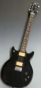 Hondo electric lead/rhythm 'Professional' guitar, 1981, model 1010, reg no 1050165, in black