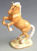Beswick 1014 rearing Welsh cob in palomino