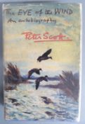 [Signed] Peter Scott The Eye of the Wind: An Autobiography, published Hodder & Stoughton 1961
