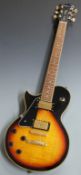 Tanglewood Starfire left handed TSE 501 Gold Classic electric guitar, in hard fitted case