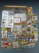 A quantity of cigarette cards including Player's aviary and cage birds, Wills's, Taddy railway,