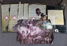 A collection of ex Peter Gabriel posters to include five Genesis, Peter Gabriel promotional