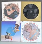 Approximately 40 ten inch, twelve inch and shaped picture discs including Madonna, Sparks, Cher, A-