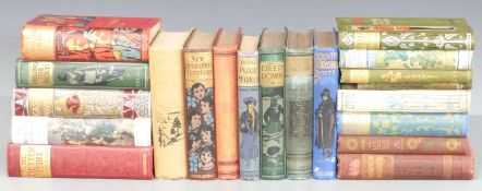 [Decorative Bindings] R.M. Ballantyne Erling The Bold (c.1900), Deep Down: A Tale of The Cornish