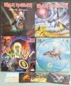 Iron Maiden - Seventh Son of a Seventh Son (EMDP1066), Out Of The Silent Planet (12EM576) both