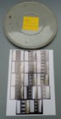 Visnews 16mm sound film reel relating to the Apollo 11 moon landing including launch, astronauts,