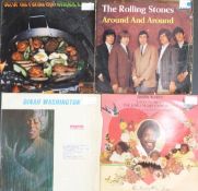 Approximately 100 albums of mixed genres