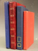 Four albums of all world stamps, all periods