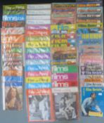 Approximately 85 Film and Music comics / magazines including Film and Filming, Film Reviews,