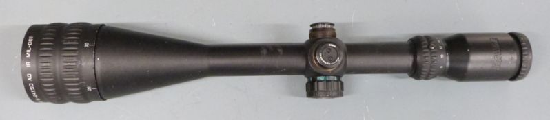 Hawke 6-24x50 IR Mil-Dot rifle scope.
