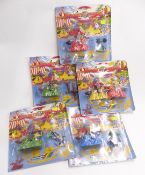 Five Britains Knights Of The Sword model soldier sets 7752, 7753, 7760 x2 and 7761, all in