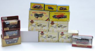 Fourteen Matchbox diecast model vehicles including code 2 and 3 Models of Yesteryear and