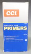 Two-thousand CCI large rifle primers, all in original boxes.