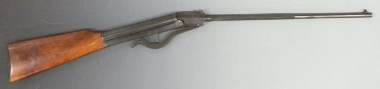 Friedrich Langenhan composite Gem .177 air rifle with adjustable trigger and part octagonal