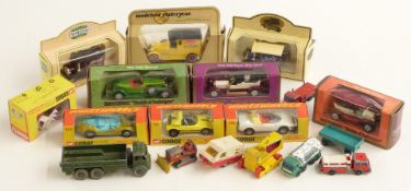 Eighteen Corgi Whizzwheels, Matchbox Dinky Supertoys and similar diecast model vehicles including 10