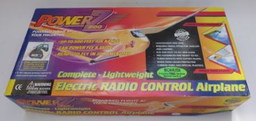 Z Flites Power Z 200 radio controlled model aeroplane, in original box.