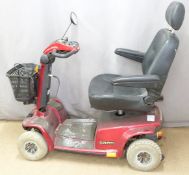 Celebrity Deluxe electric mobility scooter with charger and key