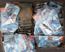 Sixty-six Italeri 1:100 scale model military aeroplanes, all in original blister packed boxes,