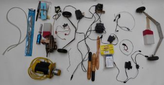 Model remote control aircraft together with a quantity of accessories including OS 20 engine,