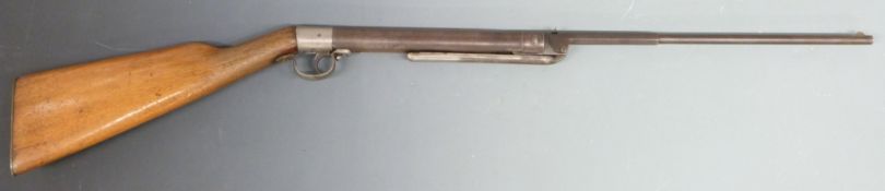 German Tell .177 air rifle with adjustable trigger, alignment sights and named barrel, serial number