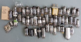 Quantity of smaller electronic radio and similar valves including CV4009, Brimar CV138, Mullard
