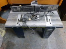 MacAllister router table and router