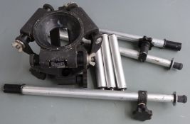 Ronford tripod with 100mm ball fitting, with legs and set of baby legs