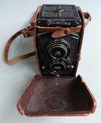Rolleiflex Model 622 K2 TLR camera with Carl Zeiss Tessar f=7.5 1:3.5 lens, serial number 420972, in