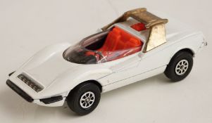 Corgi Toys diecast model Alfa-Romeo Pininfarina P.33 with white body and orange interior, 380, in