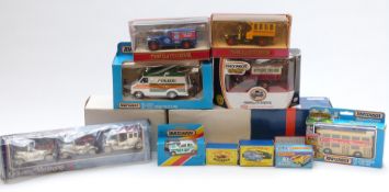 A large collection of mainly Matchbox diecast model vehicles including Moko, Lesney, 1-75 series,