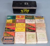 One-thousand-two-hundred .22 rifle cartridges including Eley, ICI etc, some military issue, all in