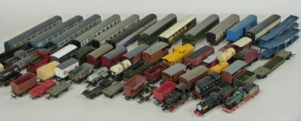 Sixty Hornby, Tri-ang, Fleischmann, Hornby Dublo and similar 00 gauge model railway locomotives,