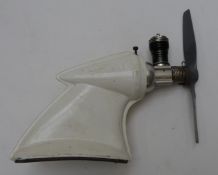 Cox Thimble Drone model aircraft glow engine on wing mount