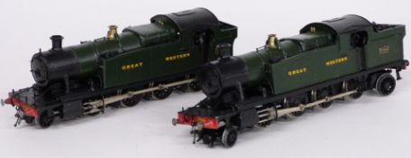 Two 00 gauge metal kit built GWR 2-8-2 locomotives 4200 and 7200.