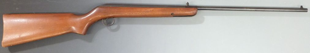 BSA Cadet Major .177 air rifle with semi-pistol grip and adjustable sights, serial number CC20237.