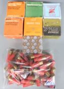 Two-hundred-and-eighty-one 12 bore shotgun cartridges including Eley Grand Prix, Sherwood Guns &