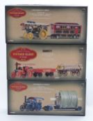 Three Corgi Vintage Glory Of Steam 1:50 scale limited edition diecast model sets Pickfords John