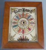 Eley Brothers of London shotgun and rifle cartridge display with 'Kynoch Ltd Trade Mark'  and '