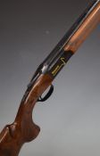Rizzini V3 Sporting 28 bore over and under ejector shotgun with named and color engraved lock and