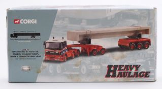 Corgi Heavy Haulage 1:50 scale limited edition diecast model Leyland DAF 85 Tractor, Tandem Axle